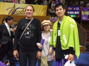 Ken and Kumiko with Junpei Nakama