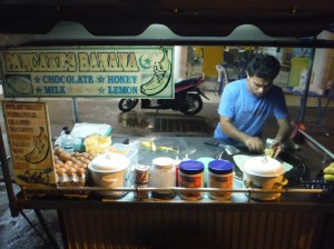 Street Vendor- Banana Pancakes!
