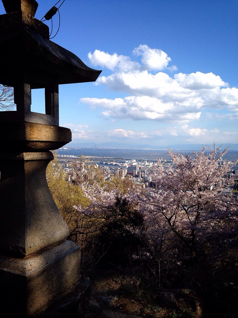 View of Okamoto from Hokura Shrine