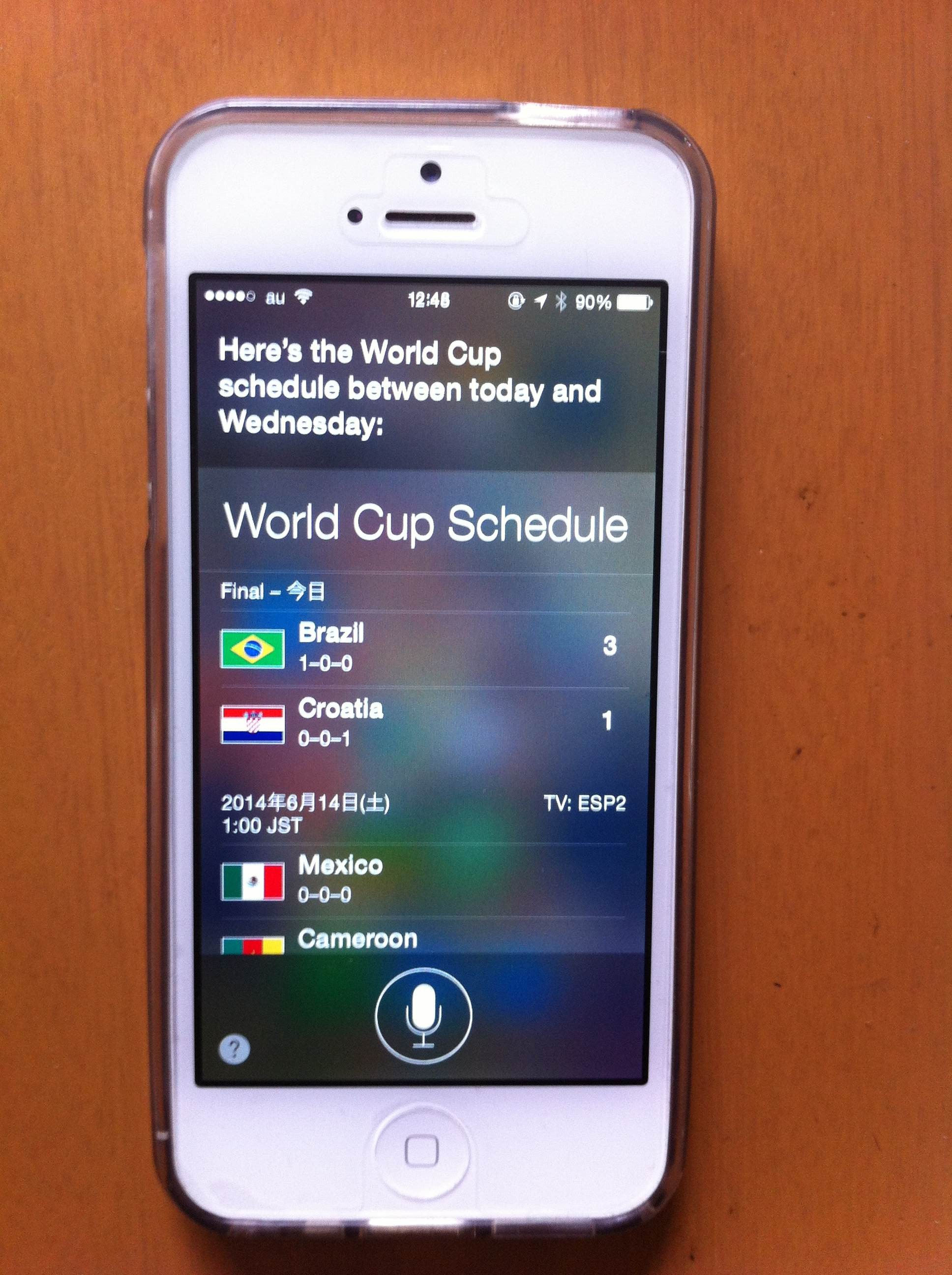 What is the World Cup's Schedule?